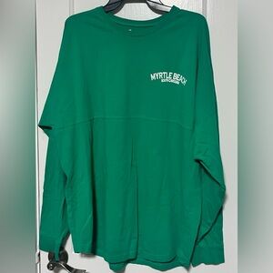 ExistMyrtle Beach Green Long Sleeve Tee